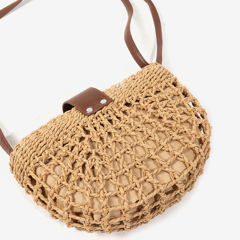 Damen Handtasche mit strapazierfähigem Kunstlederüberschlag Brehn