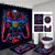 Digital Dragonfly-Themed Badezimmer Set Brehn