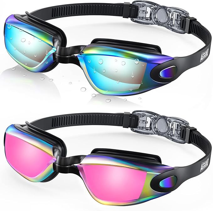 Hochwertige Schwimmbrille mit Anti-Fog und Uv-Schutz Technologie Brehn