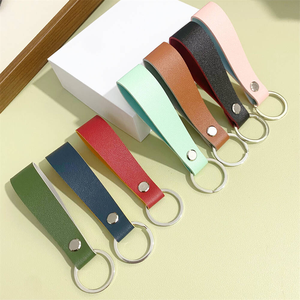 Premium Leder Schlüsselanhänger Halter Brehn