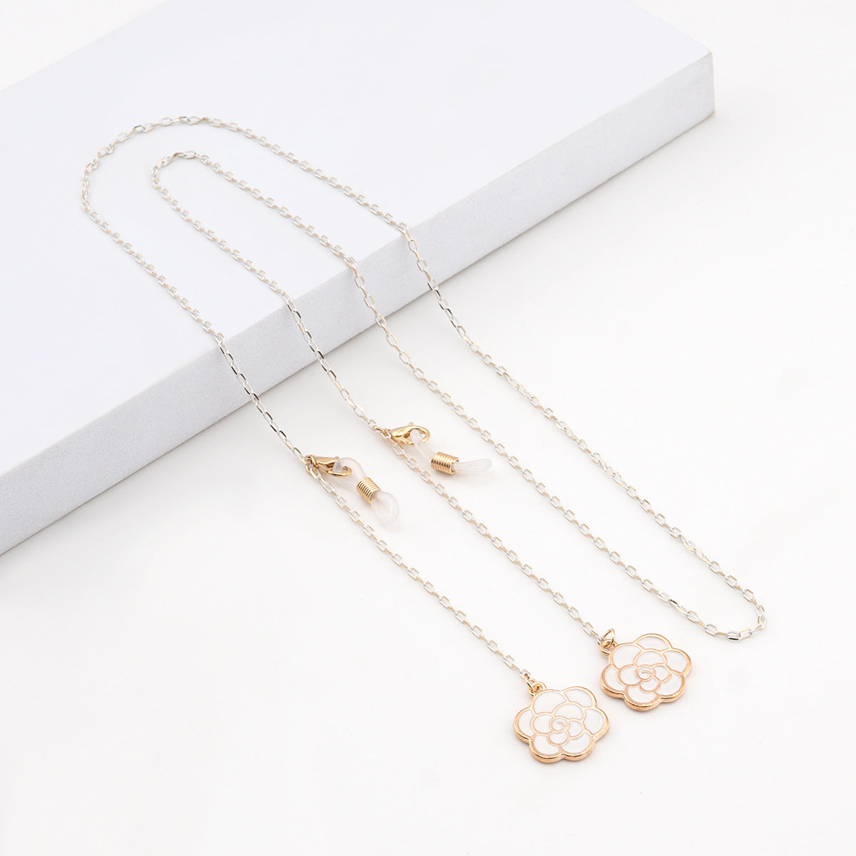 Elegante geometrische Brillenchnur Brehn