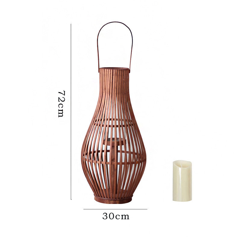 Elegante Rattan-Laterne Brehn