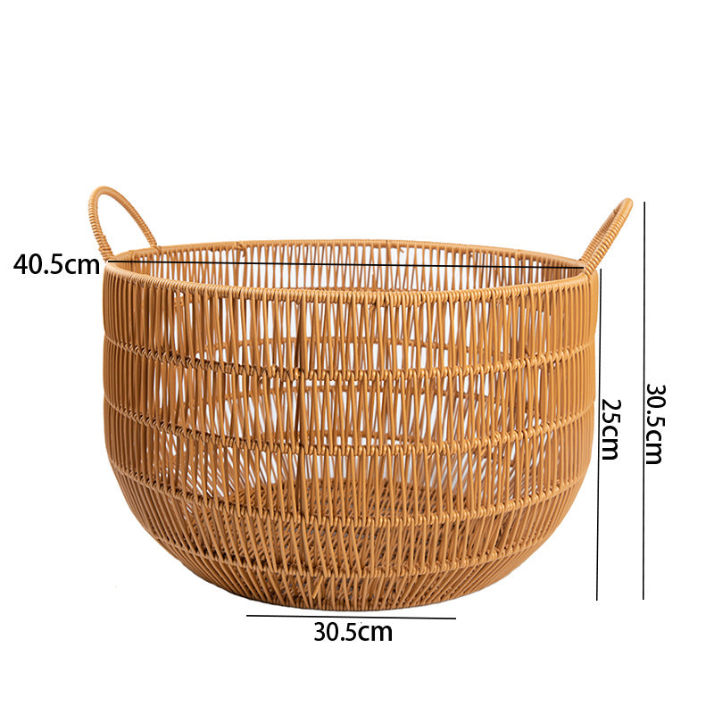 Eleganter handgefertigter Aufbewahrungskorb Brehn