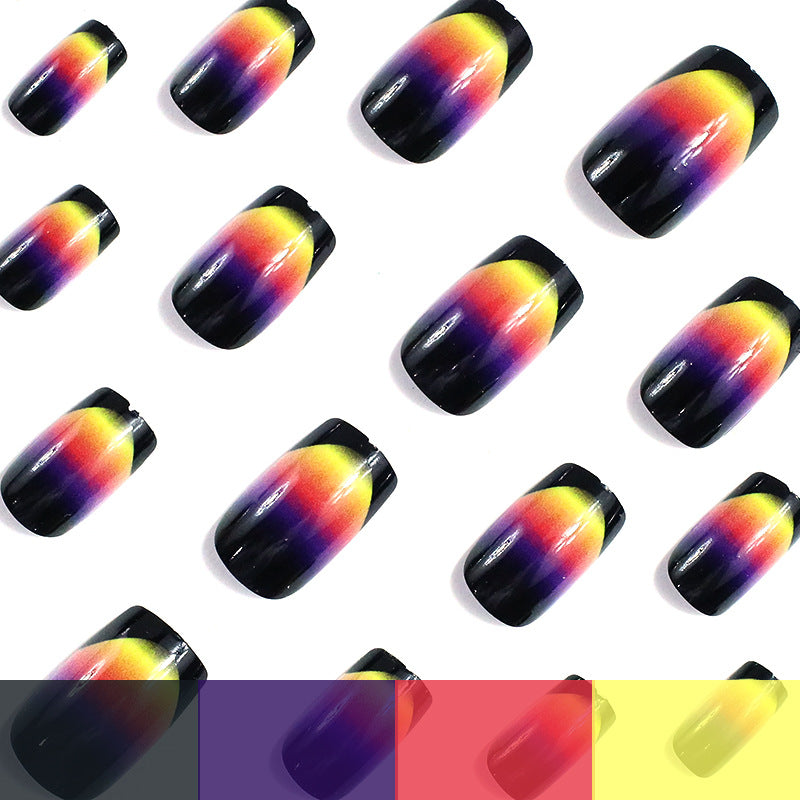 Gradient Ombre Nagelkunst Brehn