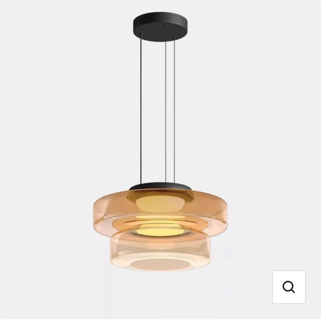 Moderne geometrische Pendelleuchte