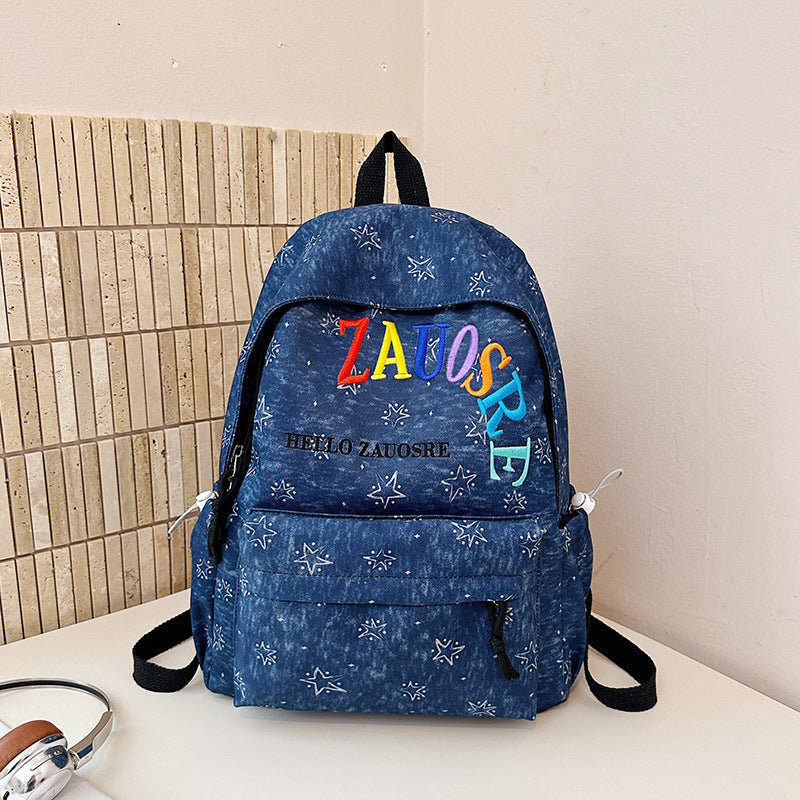 Stylischer mit Sternen verzierten Cordura-Rucksack Brehn
