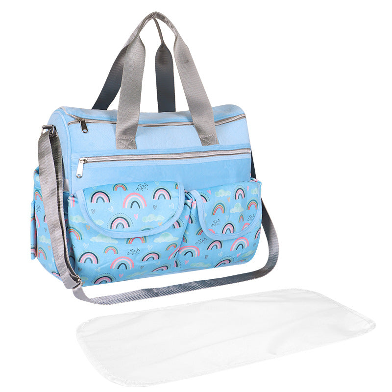 Multifunktionale Wickeltasche mit Praktischen Fächern Brehn