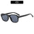 Moderne geometrische quadratische Sonnenbrille