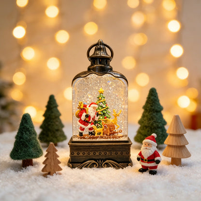 Lichterspiel Schneekugel Brehn