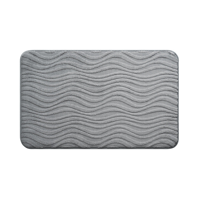 Abstract Wave Pattern Badmatte Brehn