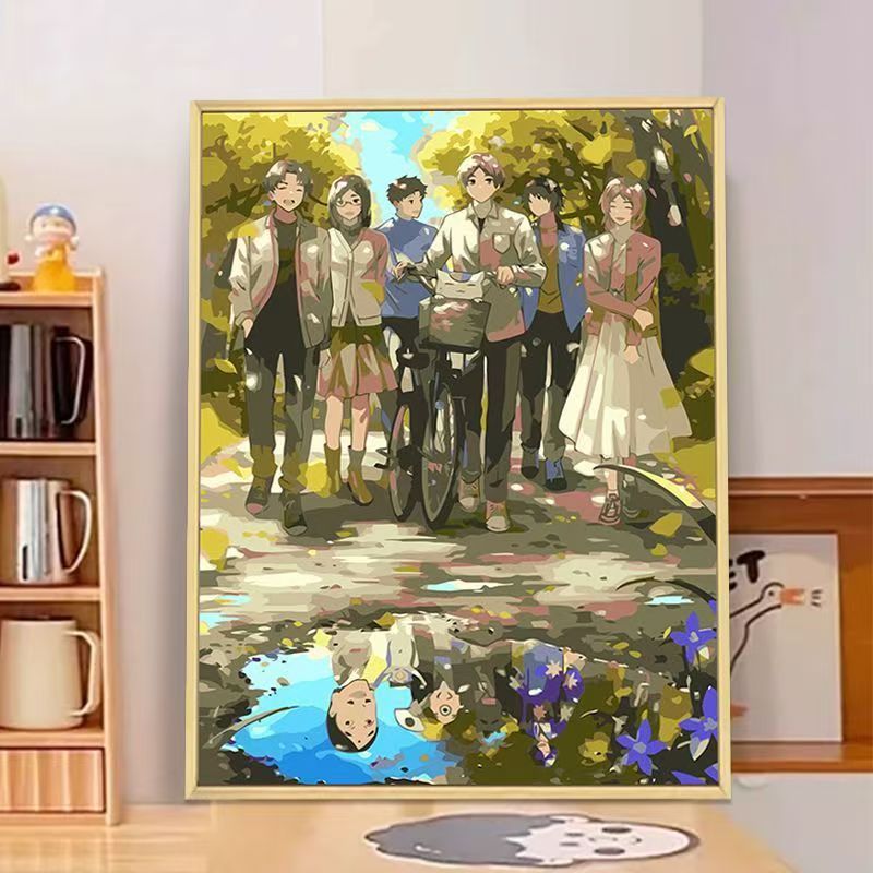 Anime-inspirierte Wandkunst Druck Brehn