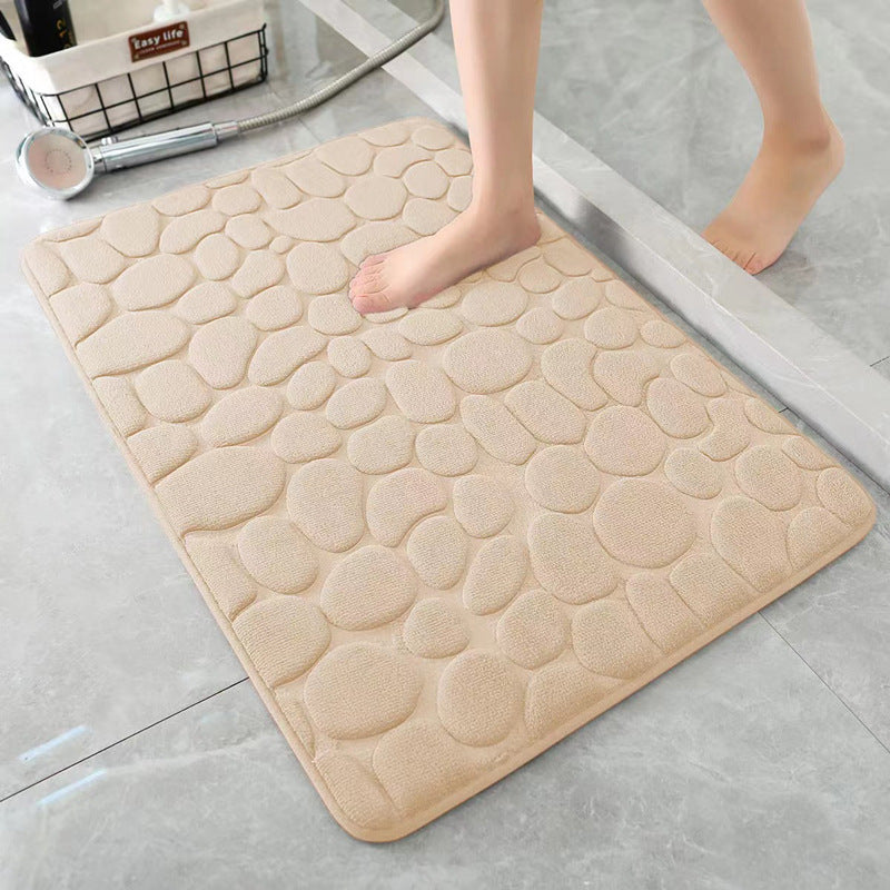 Plüsch-Memory-Schaum-Badematte Brehn