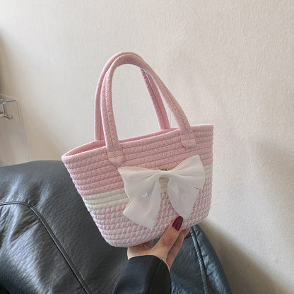 Handgefertigte Strohtote Tasche  1790617096
