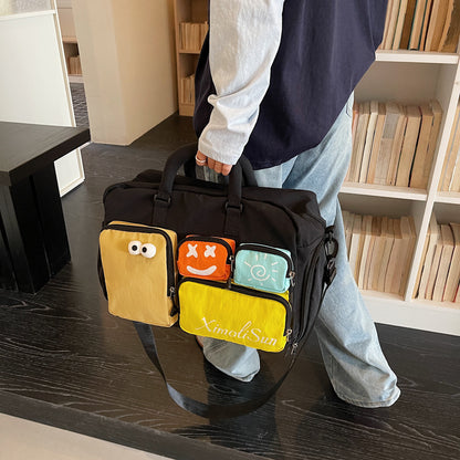Stylische Mehrfach-Taschen Tragetasche Brehn