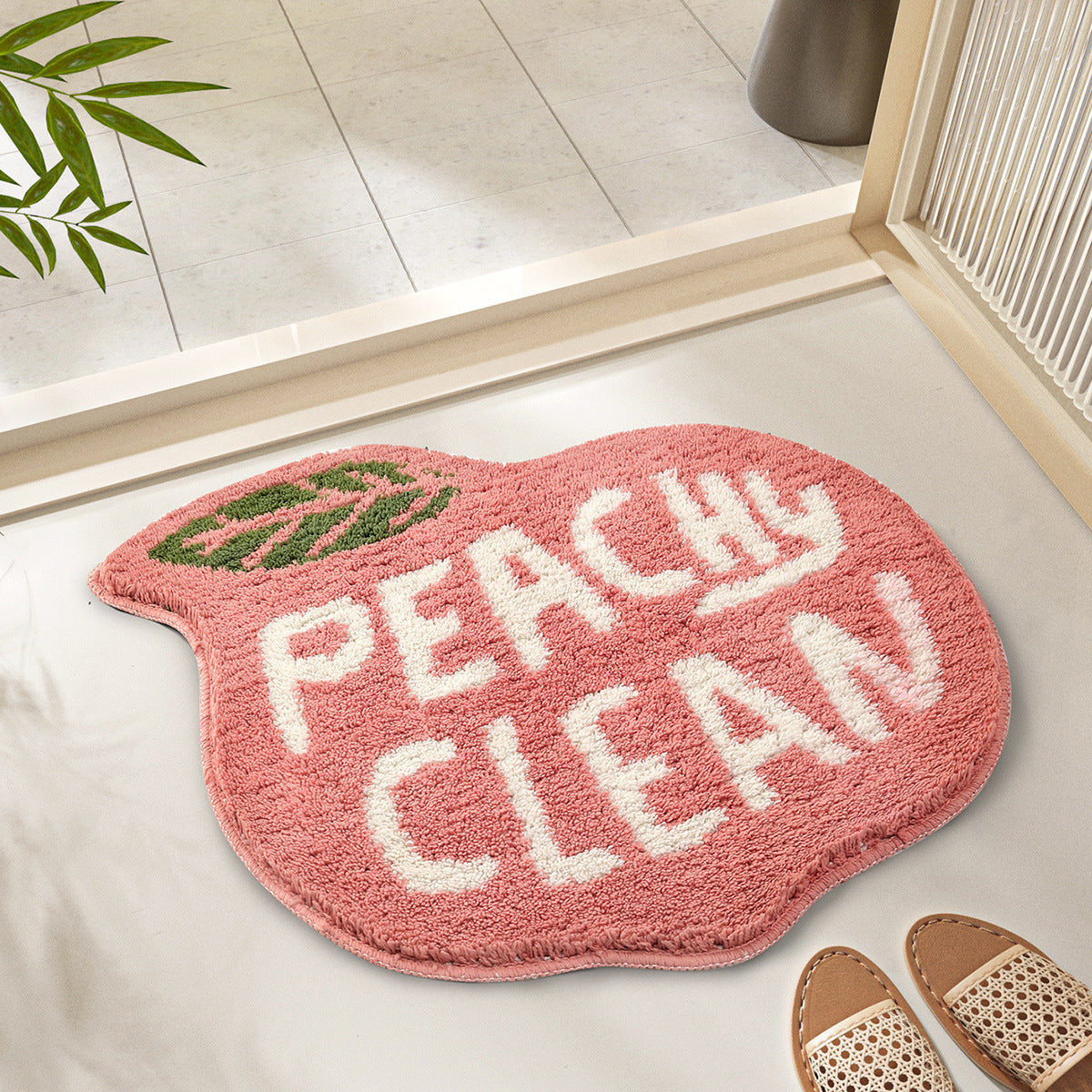 Dekorativer Zitronenförmiger Teppich für die Home Decor