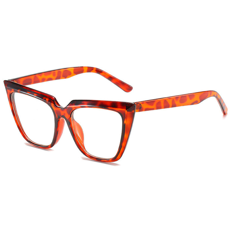 Damen Geometrische Oversized-Sonnenbrille Brehn