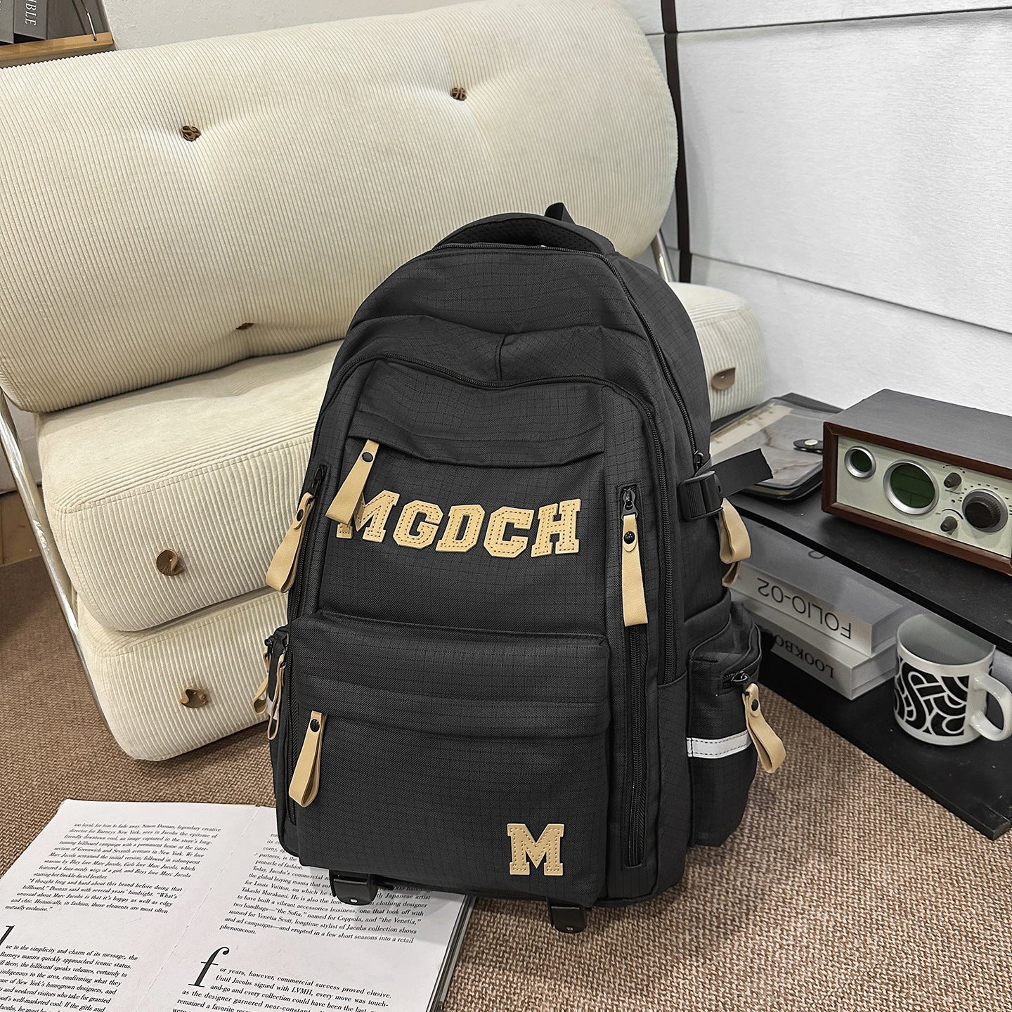 Modische Utility-Schulrucksack