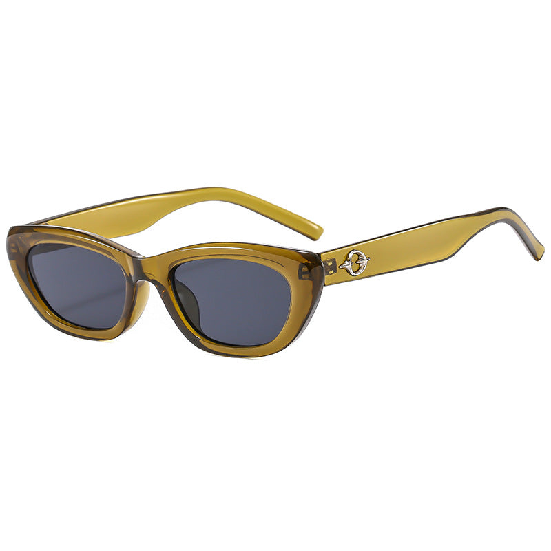 Damen exklusive Cat-Eye-Sonnenbrille mit stilvollen Details Brehn