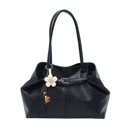 Geräumige Leder-Tote