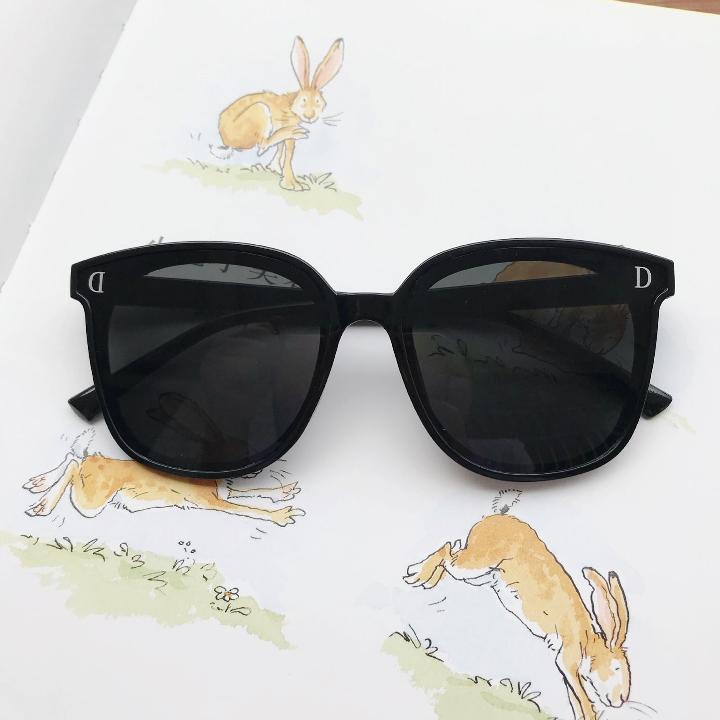 Stilvolle Übergroße Quadratische Sonnenbrille Brehn