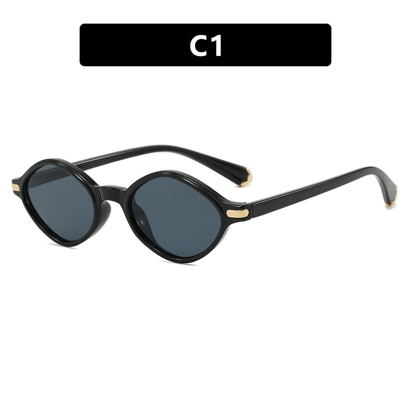 Damen modische Sonnenbrille mit einzigartigem Design und hochwertigem Metallrahmen Brehn