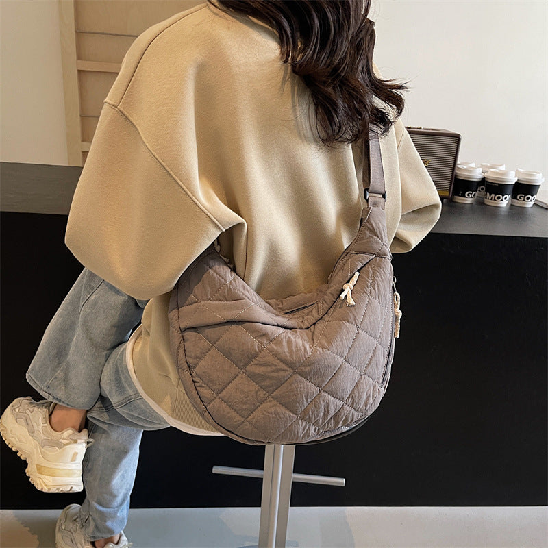 Gepolsterte Hobo-Handtasche Brehn