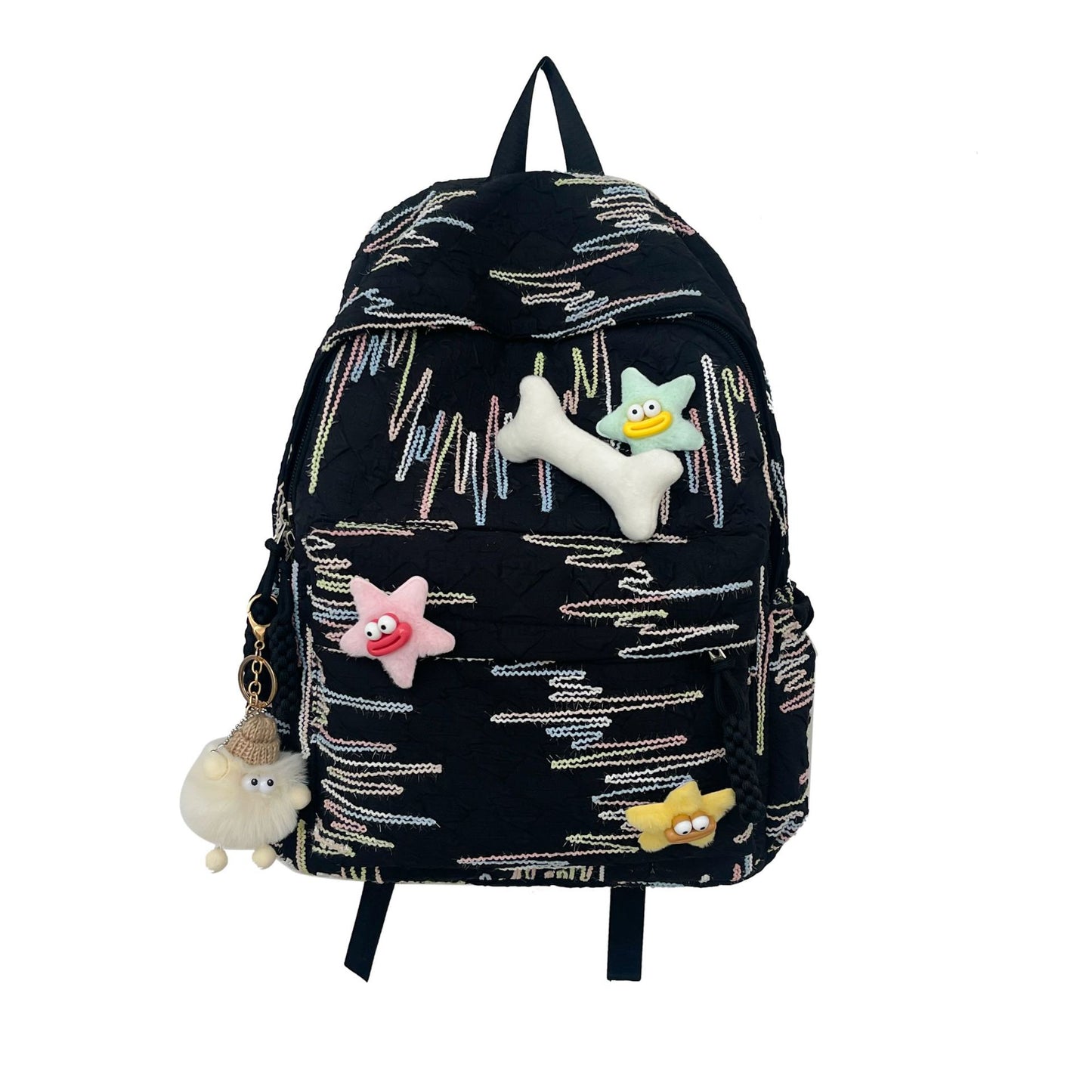 Dekorativer Plüsch-Charakter-Rucksack Brehn