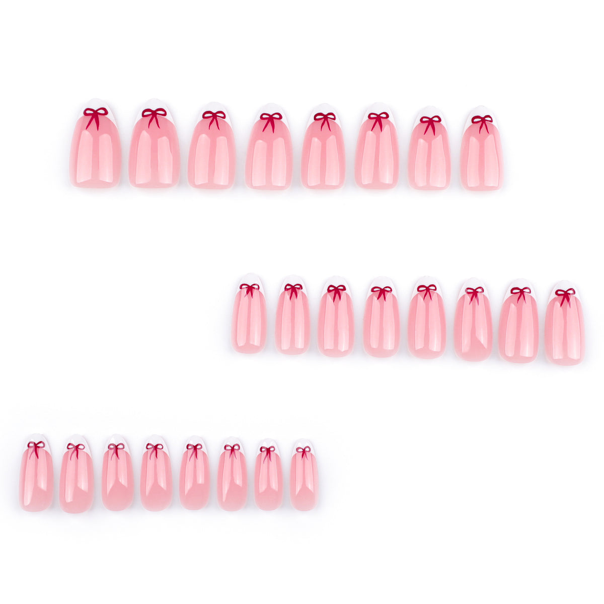 Elegante Nailart mit Schleifen-Design Brehn