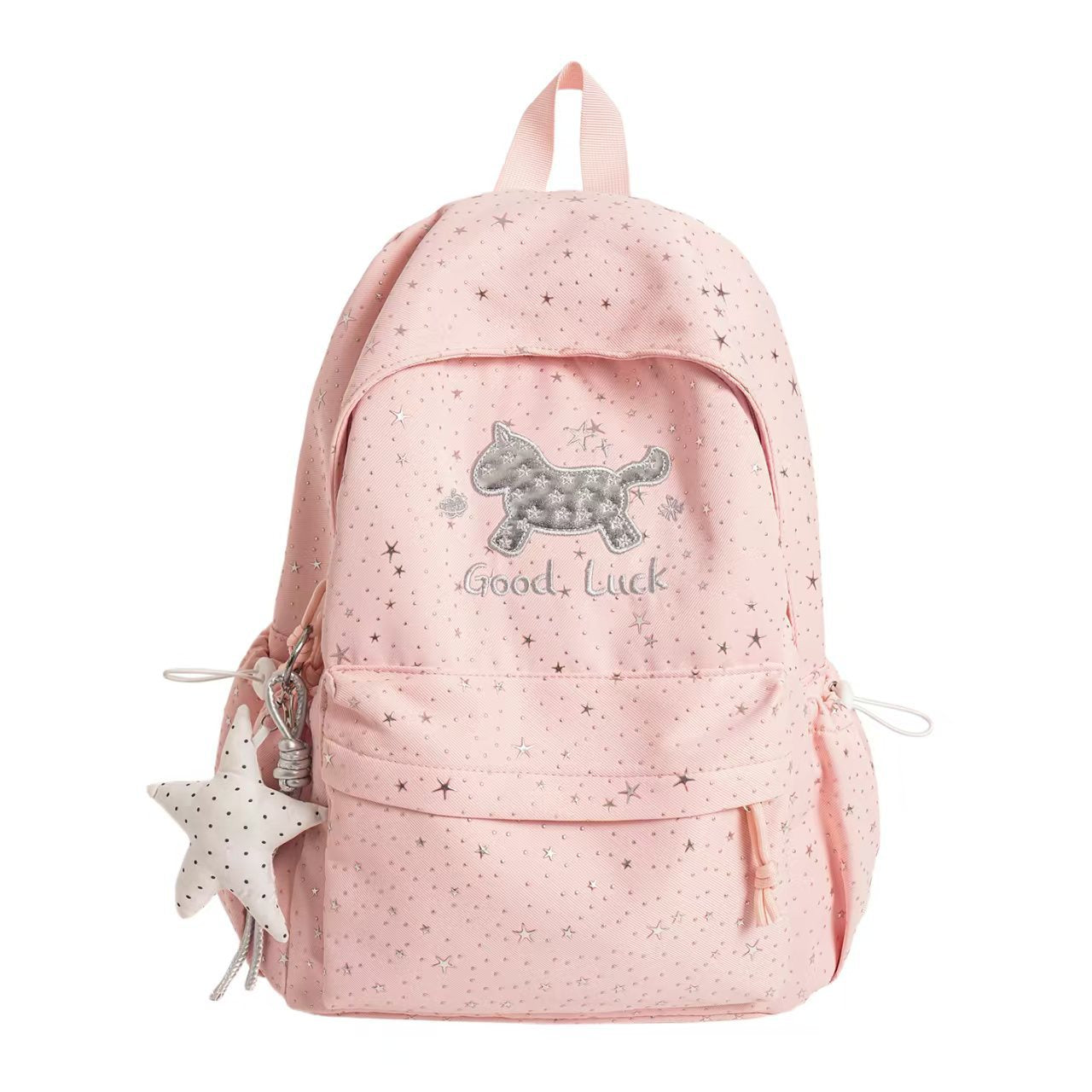 Rucksack mit Verspieltem Katzenmotiv und Funkelnden Details Brehn