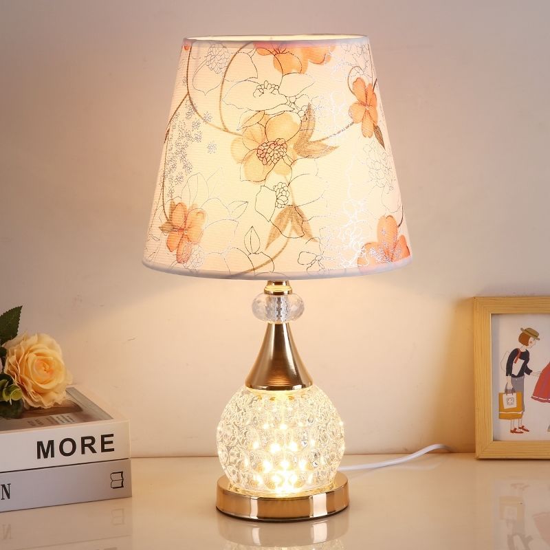 Stylische Kristall-Tischlampe