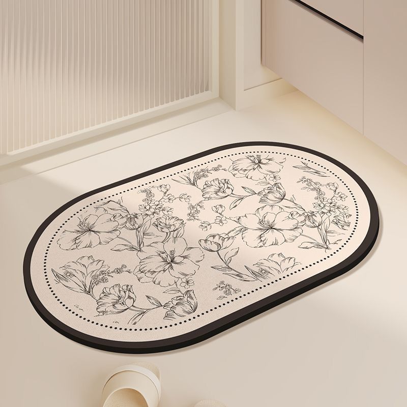 Elegante florale Druck Küchenmatte