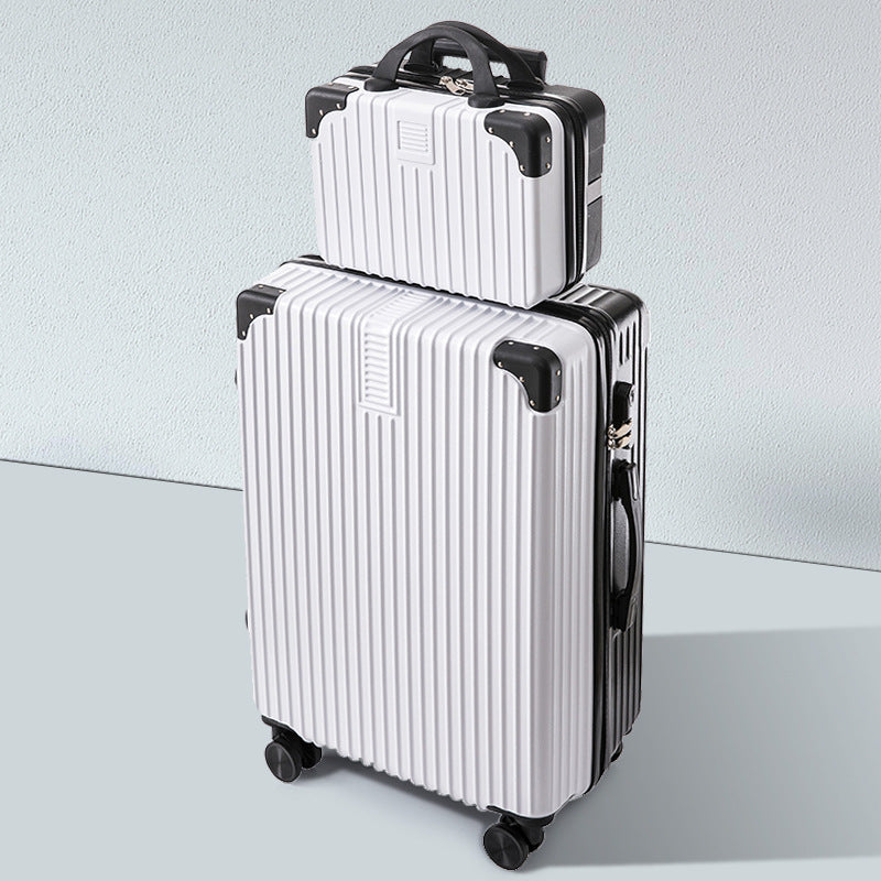 Herren Dual-Layer Hartschalen Rollgepäck Set Brehn