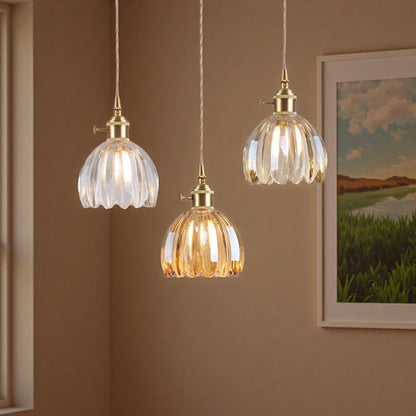 Dekorative Glas Pendelleuchte