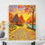 Herbstlandschaft Leinwanddruck Brehn