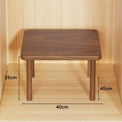 Verstellbarer Mehrhöhe Holz Monitorständer und Desktop Regal