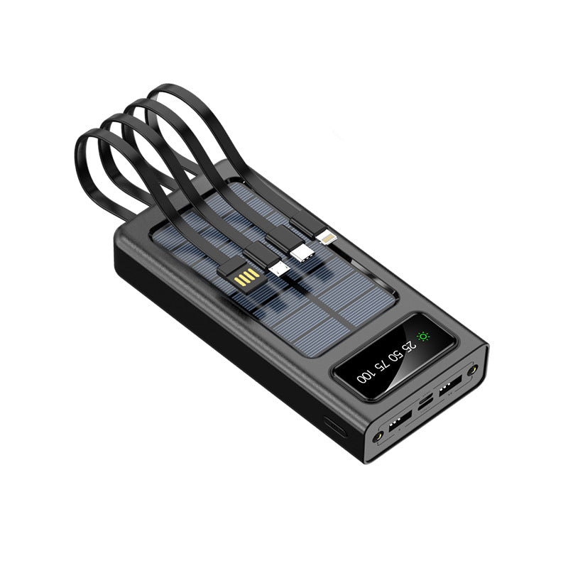 Solarbetriebene Powerbank Brehn
