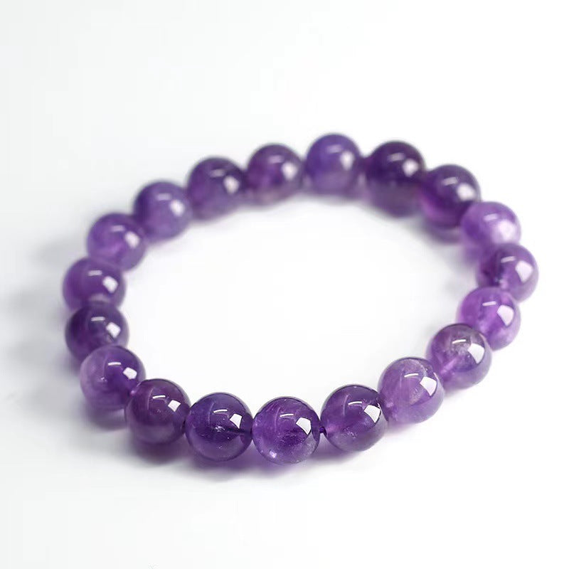 Handgemachte Amethyst Edelsteinarmband Brehn