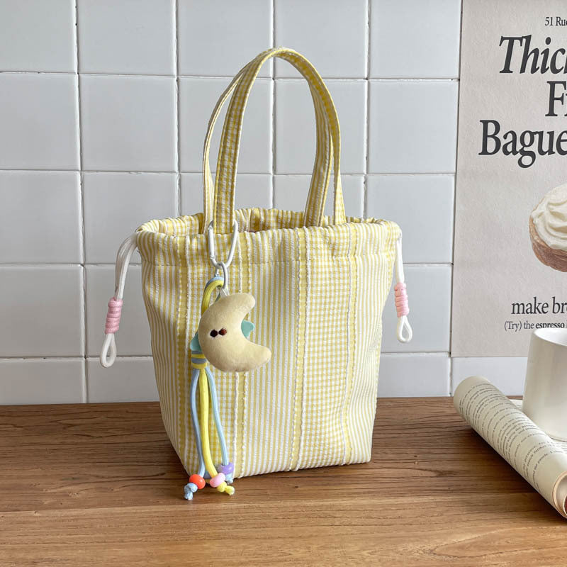 WoDrawstring Utility Tote Bag Brehn