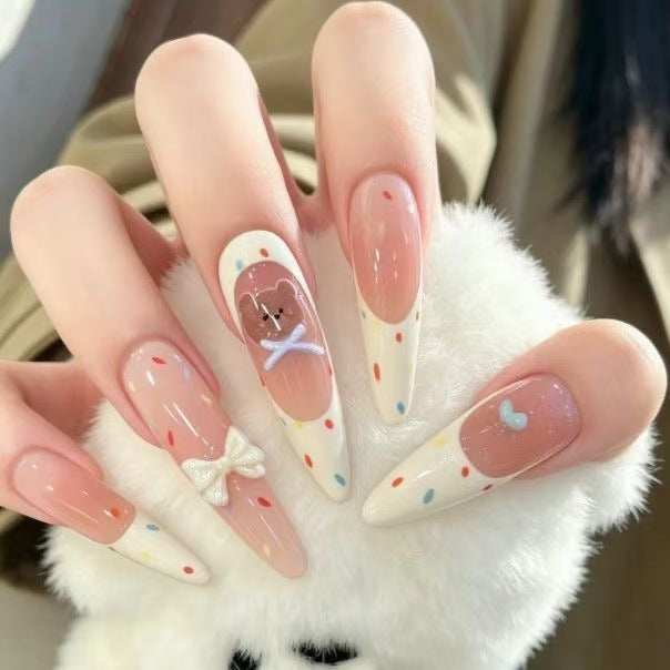 Verspielt Thematisiertes Press-On Nagelset
