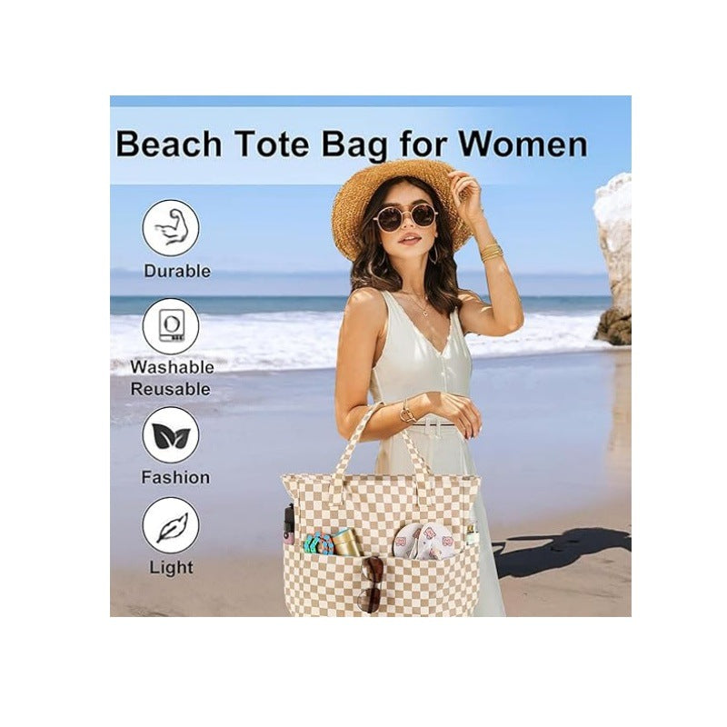 Geräumige Strandtasche mit Vielseitigen Fächern Brehn