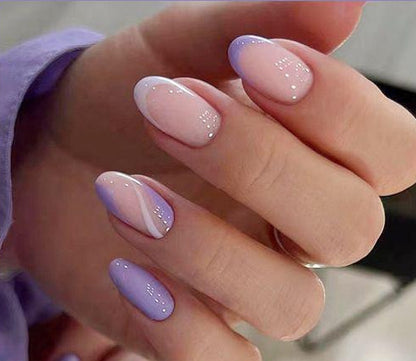 Elegante Ombre Nagelkunst Brehn