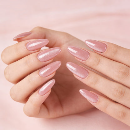 Kunstnägel mit Glitzerndem Finish und Elegantem Design Brehn