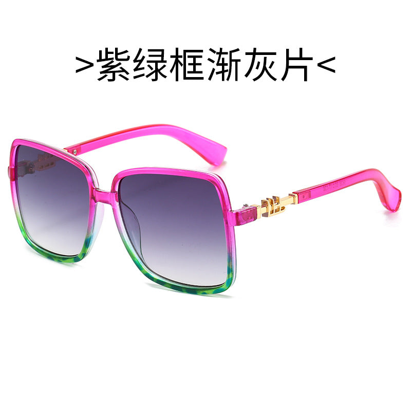 Damen Modische Sonnenbrille mit einzigartigem Farbverlauf Brehn