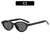 Retro Katzenaugen Sonnenbrille Modischer Stil