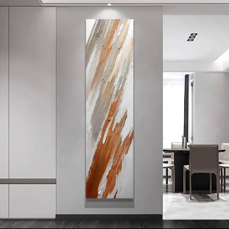 Strukturierte abstrakte Landschaft Leinwand Wandkunst