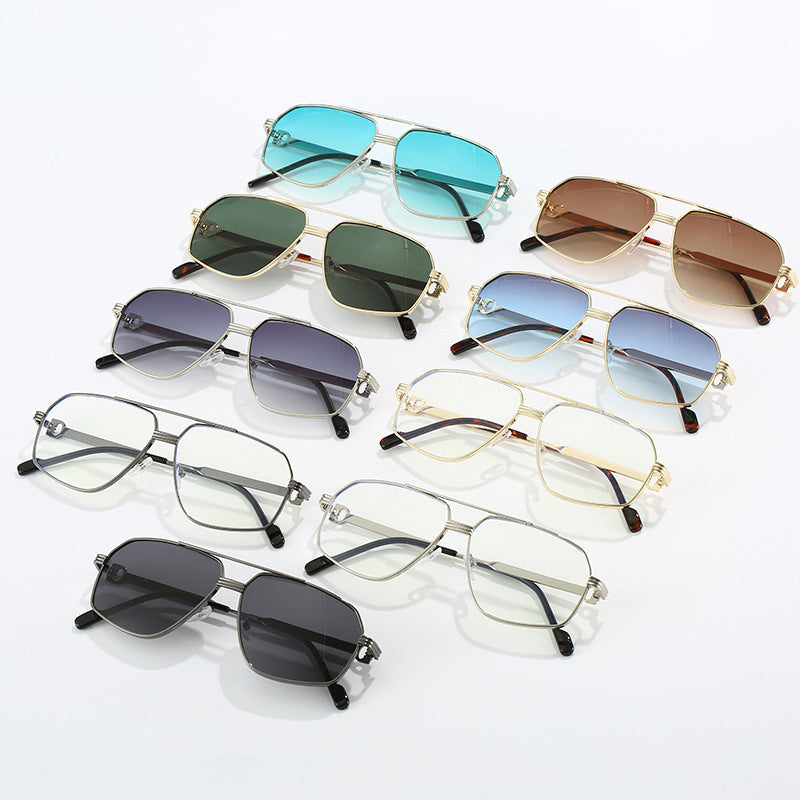 Stylische Rechteckige Brille Brehn