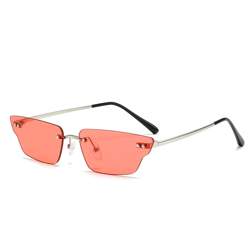 Damen futuristische geometrische Sonnenbrille Brehn