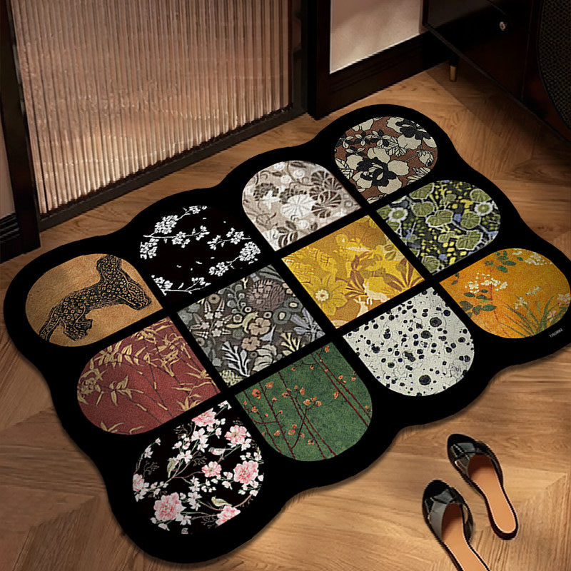 Vintage-inspiriertes dekoratives Teppich