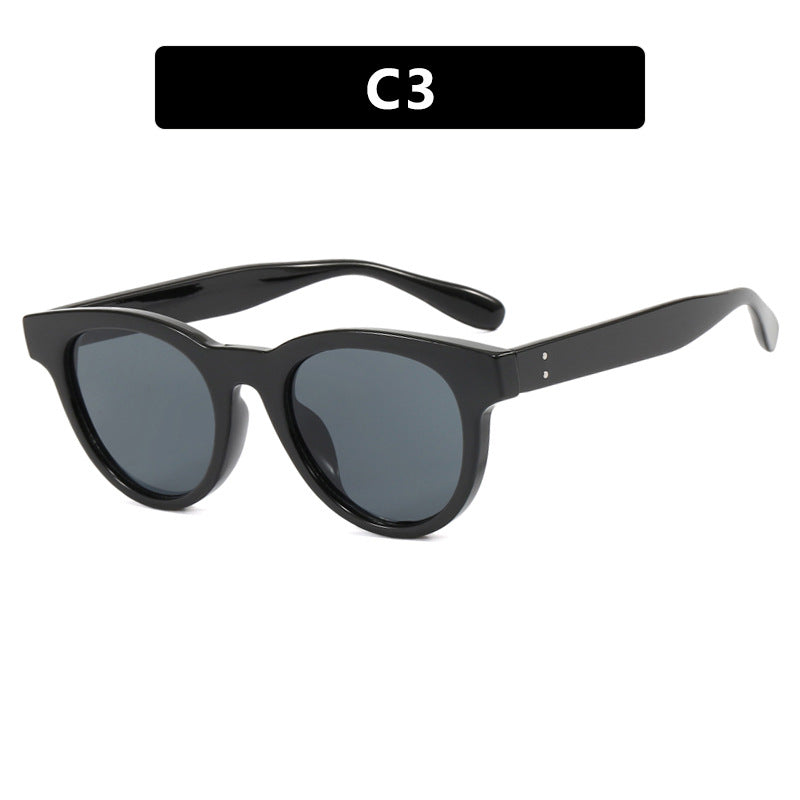 Damen stilvolle Sonnenbrille im trendigen Retro-Design Brehn