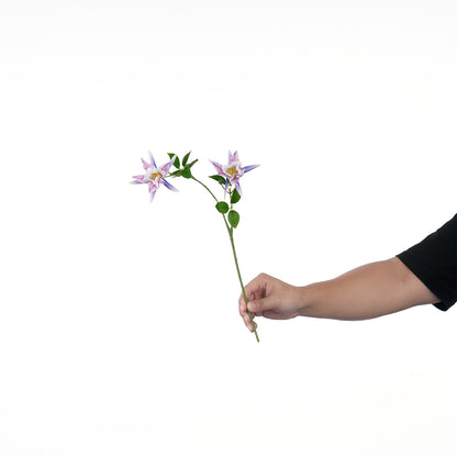 Lebensechte Mehrblütenblumenstiel